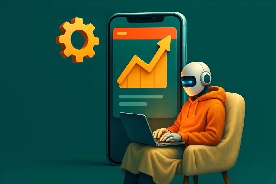 Robot der analyserer datamønstre